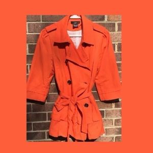 Luii • Women’s Orange Coat, never worn | L